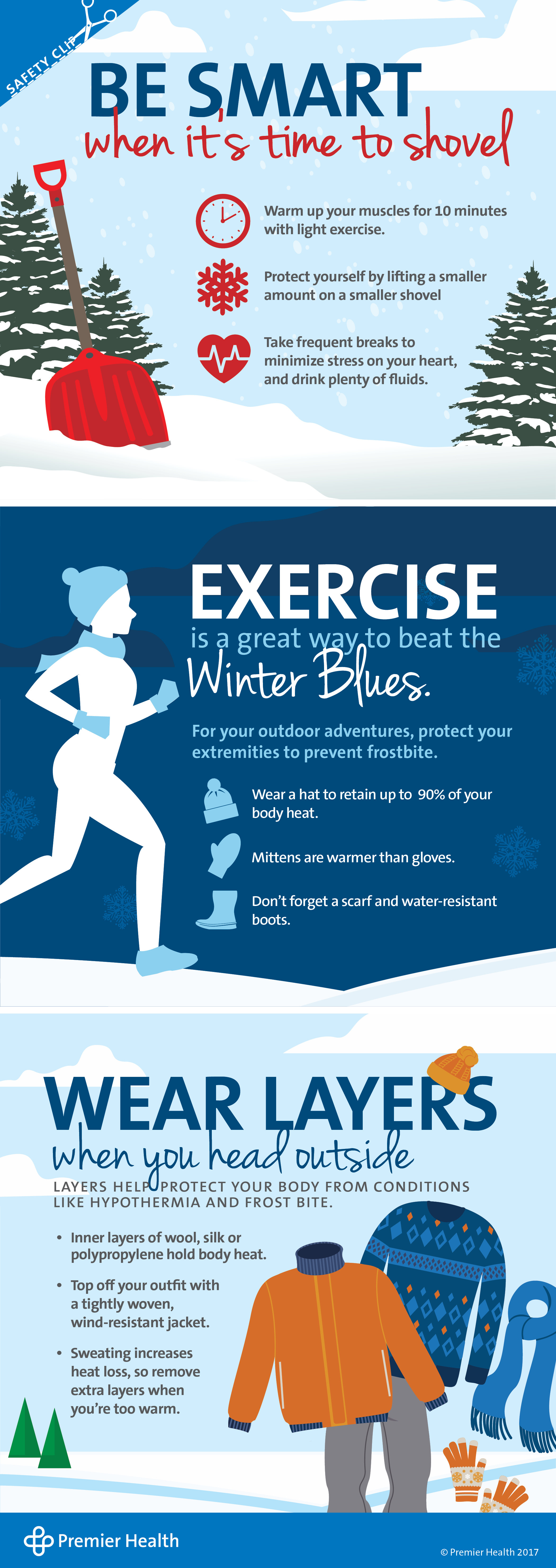 Winter Safety Infographic