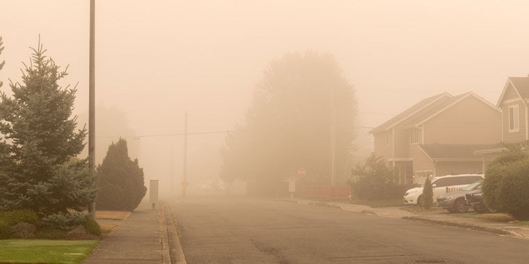 Canadian wildfires bringing air pollution to the United States