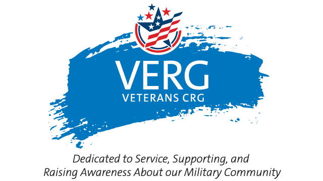 Verg Veterans CRG Dedicated to Service, Supporting, and Raising logo